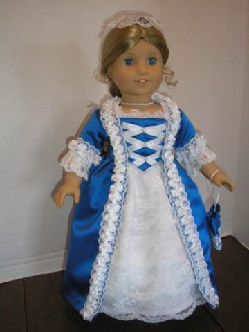 American Girl Colonial Gown